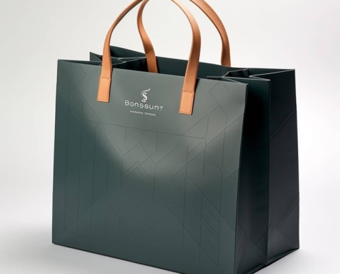 shopper a fondo largo personalizzate per panettoni e gelato 1 cosimo amalio