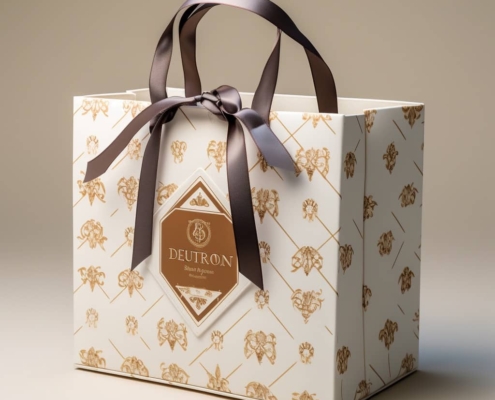 shopper a fondo largo personalizzate per panettoni e gelato 2 cosimo amalio