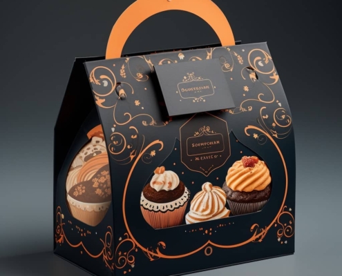 shopper a fondo largo personalizzate per panettoni e gelato 3 cosimo amalio